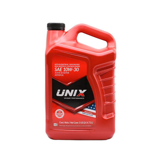 UNIX®️ ACEITE DE MOTOR SINTÉTICO 5W‑30, 1QT - Lubricantes Unix